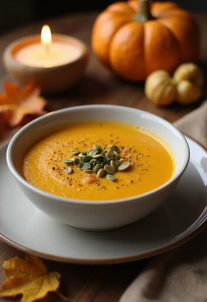 25 Cozy Dairy Free Crockpot Recipes Perfect for Fall - 1. Creamy Vegan Pumpkin Soup