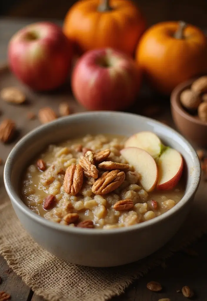 25 Cozy Dairy Free Crockpot Recipes Perfect for Fall - 12. Spiced Apple Cider Oatmeal