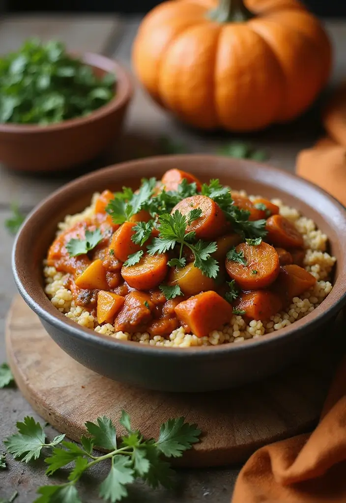 25 Cozy Dairy Free Crockpot Recipes Perfect for Fall - 13. Vegan Moroccan Tagine