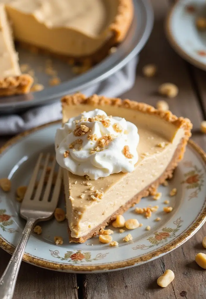 25 Creamy & Delicious Dairy Free Dessert Recipes You’ll Crave - 6. No-Bake Peanut Butter Pie