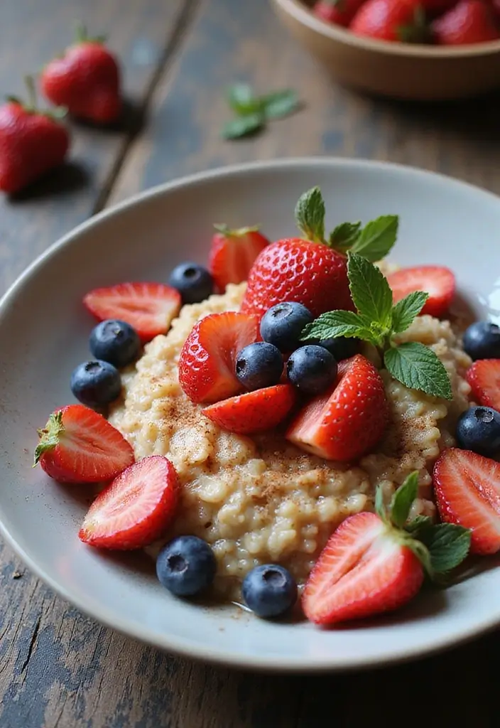 25 Dairy Free Breakfast Recipes to Kickstart Your Morning - 2. Berry Bliss Oatmeal
