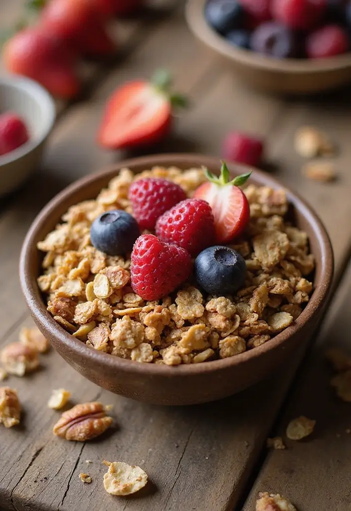 25 Dairy Free Breakfast Recipes to Kickstart Your Morning - 21. Maple Pecan Granola