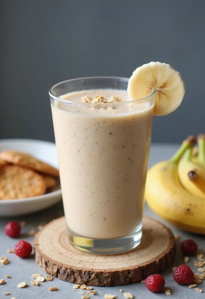 25 Dairy Free Breakfast Recipes to Kickstart Your Morning - 25. Oatmeal Smoothie