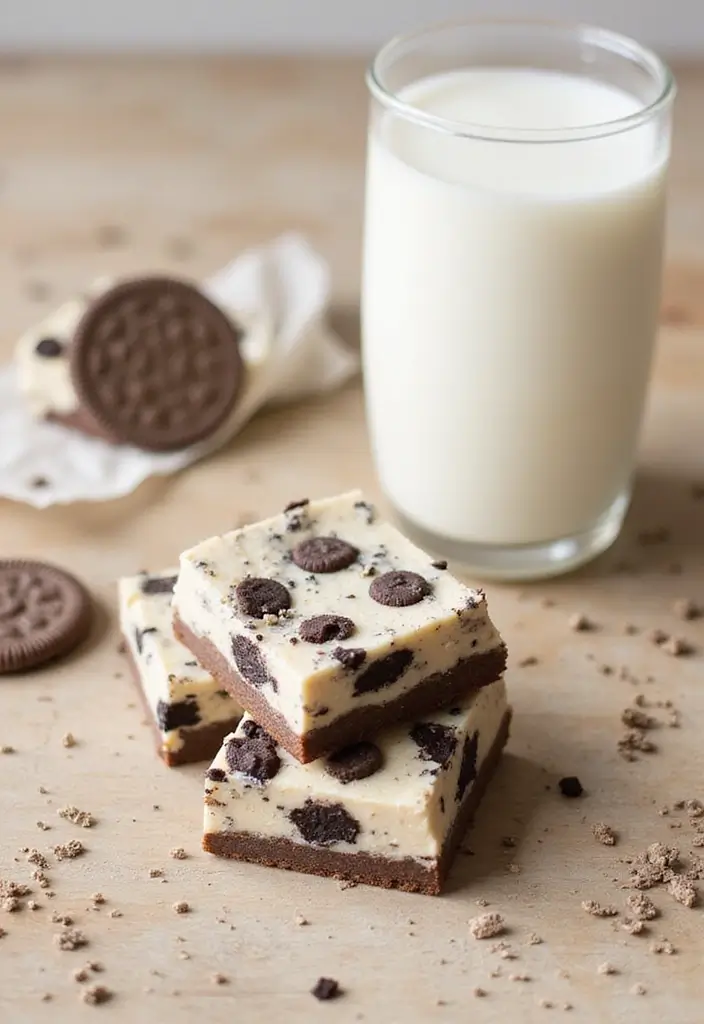 25 Dairy Free Fudge Recipes That Melt in Your Mouth - 10. Cookies and Cream Fudge