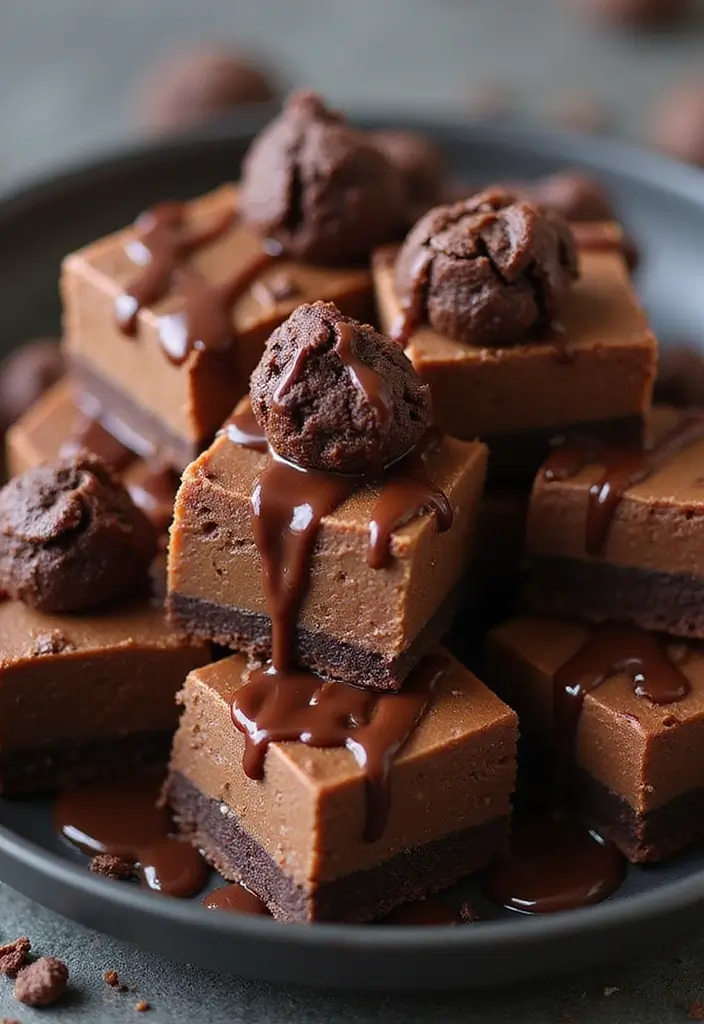 25 Dairy Free Fudge Recipes That Melt in Your Mouth - 12. Brownie Batter Fudge
