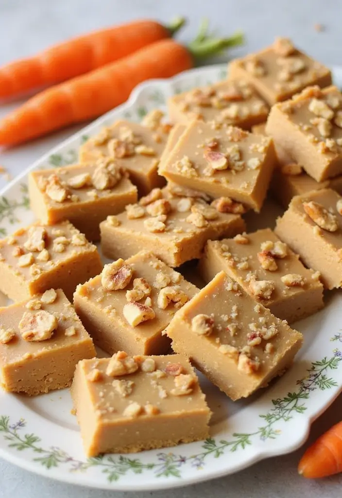 25 Dairy Free Fudge Recipes That Melt in Your Mouth - 17. Carrot Cake Fudge