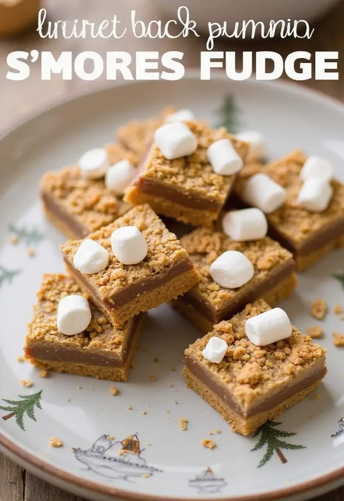 25 Dairy Free Fudge Recipes That Melt in Your Mouth - 18. S'mores Fudge