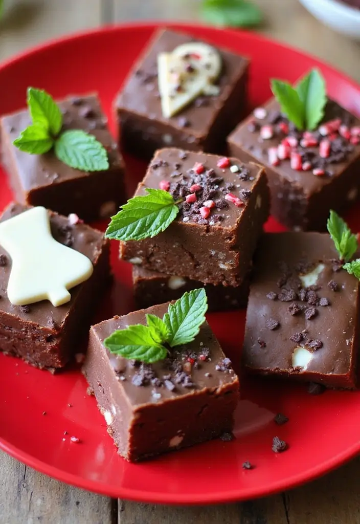 25 Dairy Free Fudge Recipes That Melt in Your Mouth - 8. Chocolate Mint Fudge