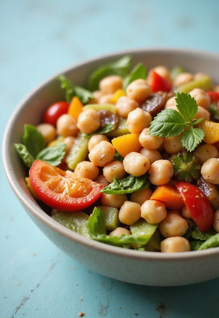 25 Easy Gluten and Dairy Free Recipes for Busy Weeknights - 10. Chickpea Salad