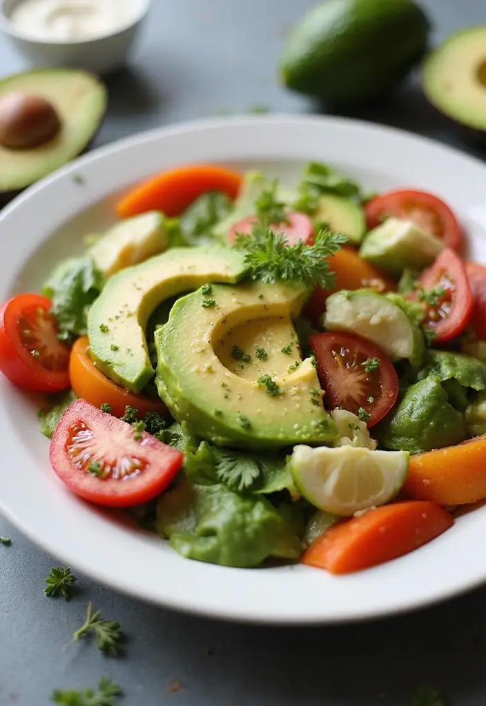 25 Easy Gluten and Dairy Free Recipes for Busy Weeknights - 23. Avocado and Tomato Salad