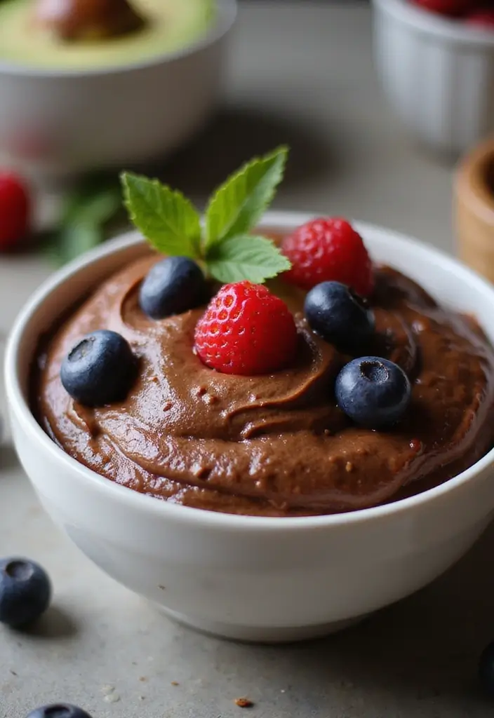 25 Easy Gluten and Dairy Free Recipes for Busy Weeknights - 24. Chocolate Avocado Mousse