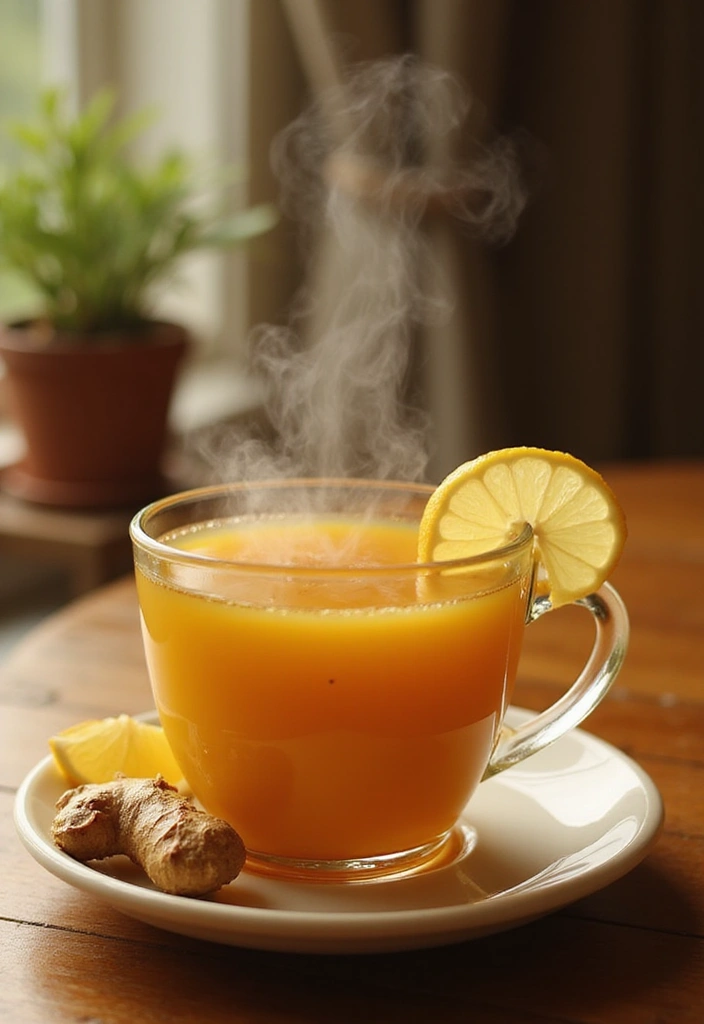 25 Easy Gluten and Dairy Free Recipes for Busy Weeknights - 25. Ginger Turmeric Tea