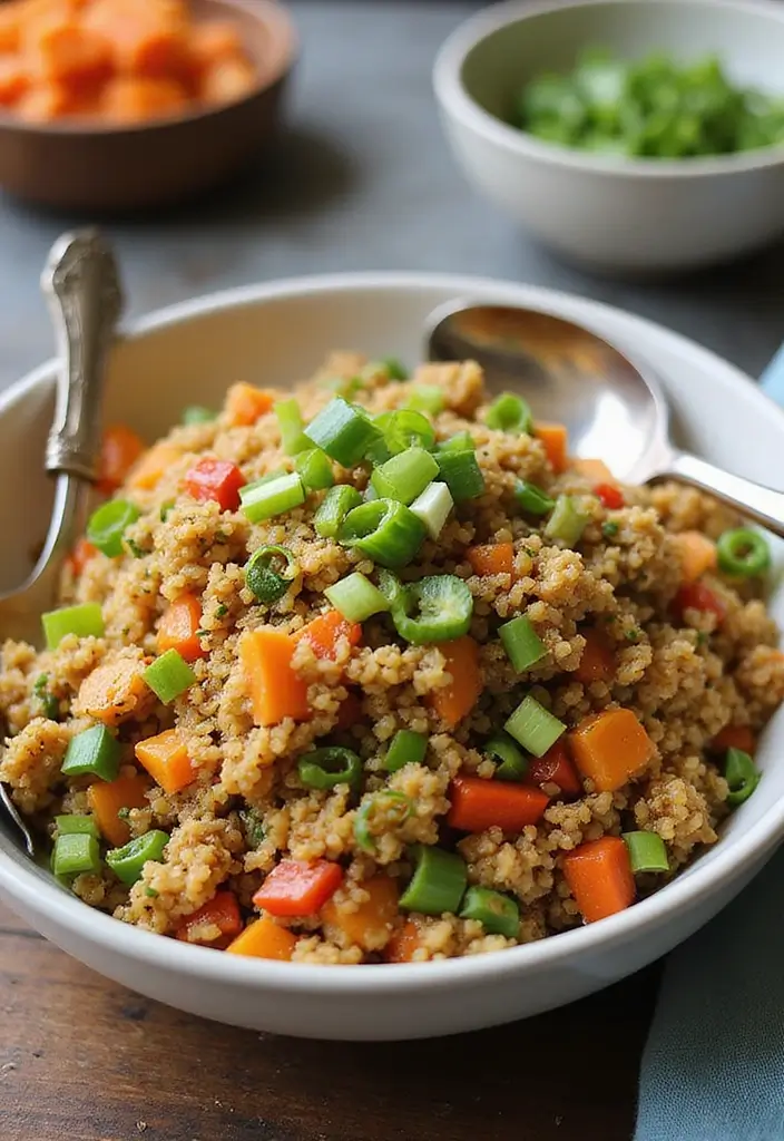 25 Easy Gluten and Dairy Free Recipes for Busy Weeknights - 3. Quinoa Fried Rice