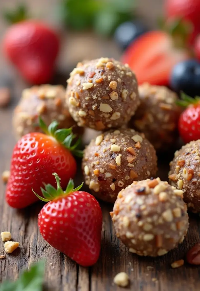25 Family-Favorite Dairy and Egg Free Recipes Everyone Can Enjoy - 15. Fruit and Nut Energy Bites