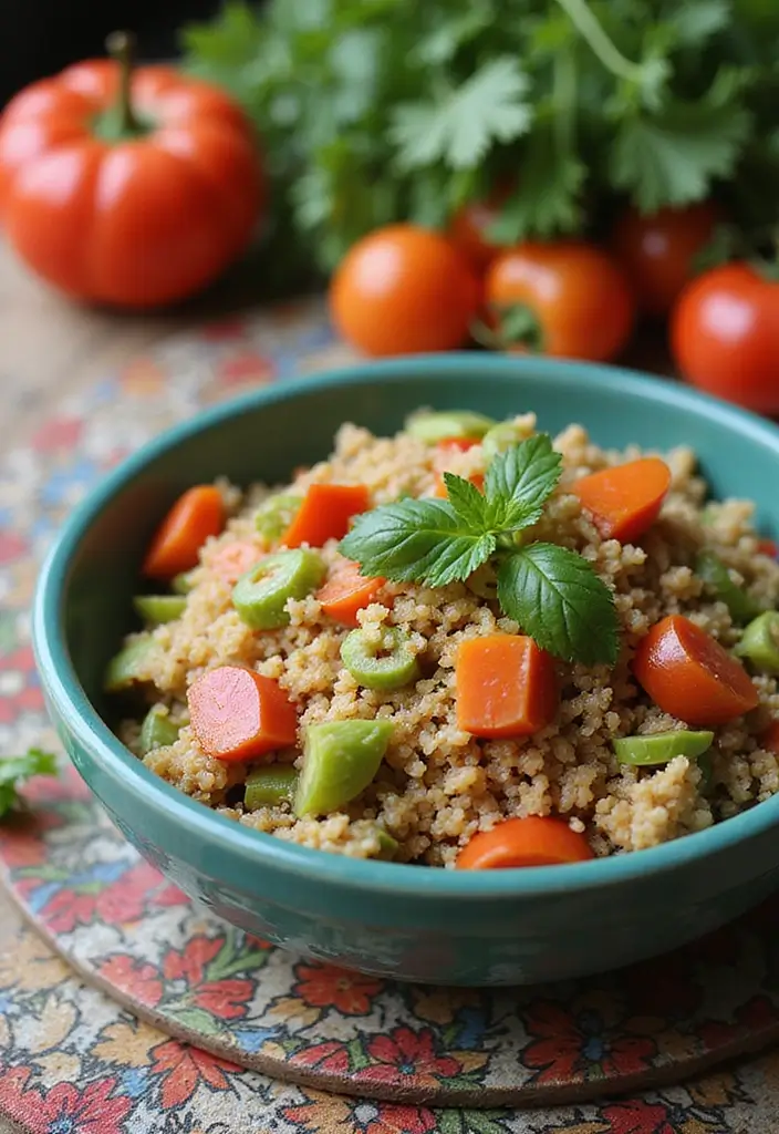 25 Family-Favorite Dairy and Egg Free Recipes Everyone Can Enjoy - 18. Vegan Quinoa Salad