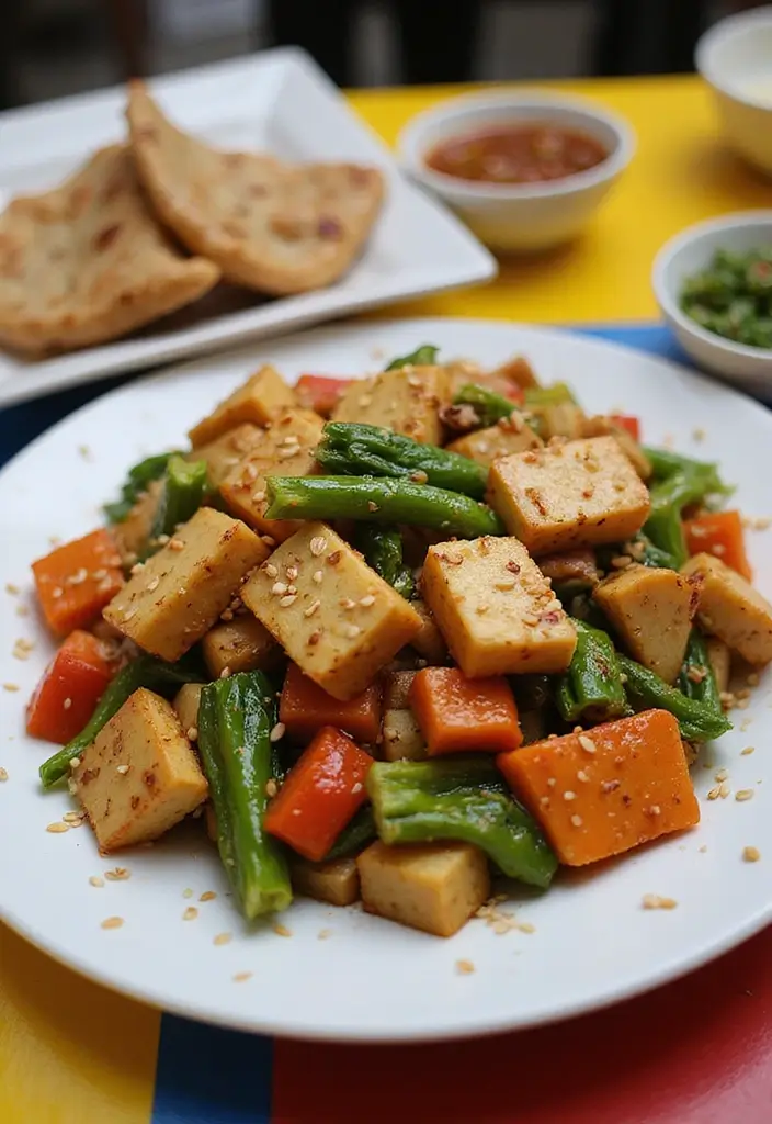25 Family-Favorite Dairy and Egg Free Recipes Everyone Can Enjoy - 21. Vegetable Stir-Fry with Tofu
