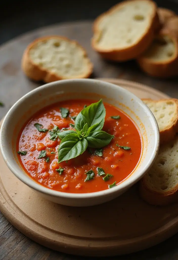 25 Family-Favorite Dairy and Egg Free Recipes Everyone Can Enjoy - 4. Classic Tomato Basil Soup