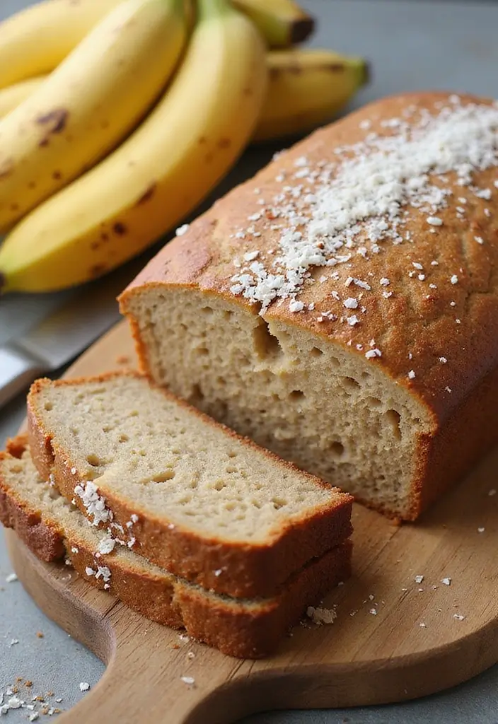 25 Gluten Free Dairy Free Brunch Recipes That Impress Guests - 10. Coconut Flour Banana Bread