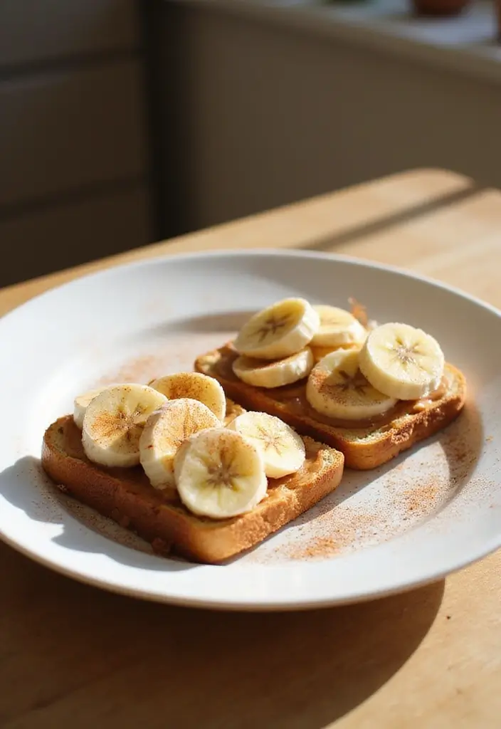 25 Gluten Free Dairy Free Brunch Recipes That Impress Guests - 13. Almond Butter and Banana Toast