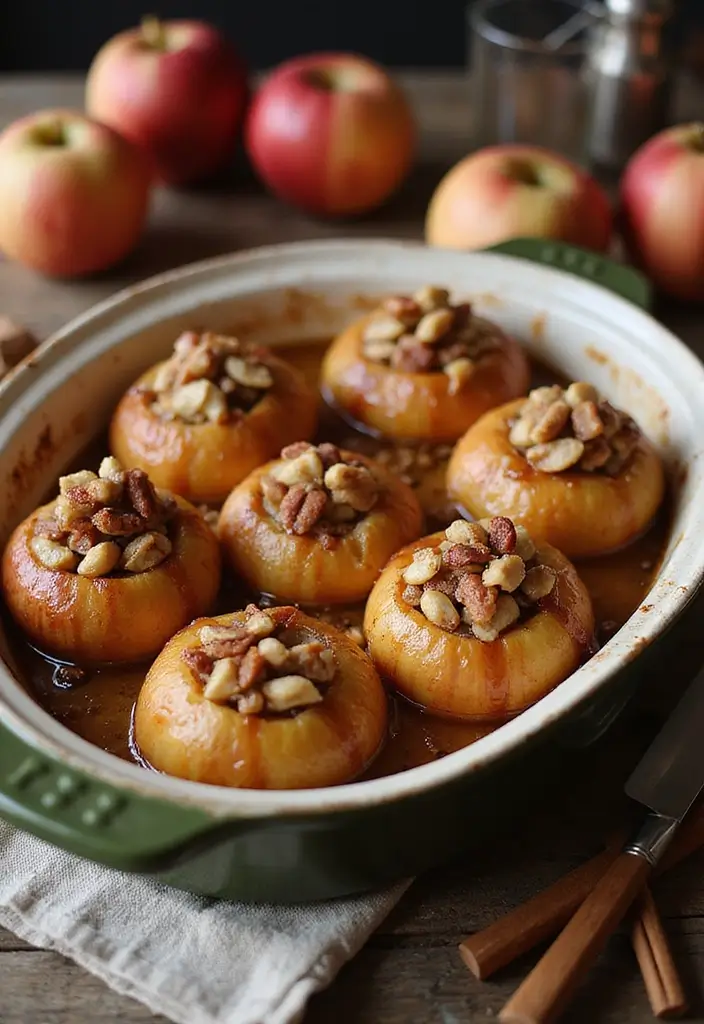 25 Gluten Free Dairy Free Brunch Recipes That Impress Guests - 22. Baked Apples with Cinnamon and Nuts