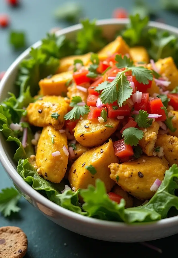 25 Low Carb Dairy Free Recipes That’ll Keep You Satisfied - 22. Curry Chicken Salad