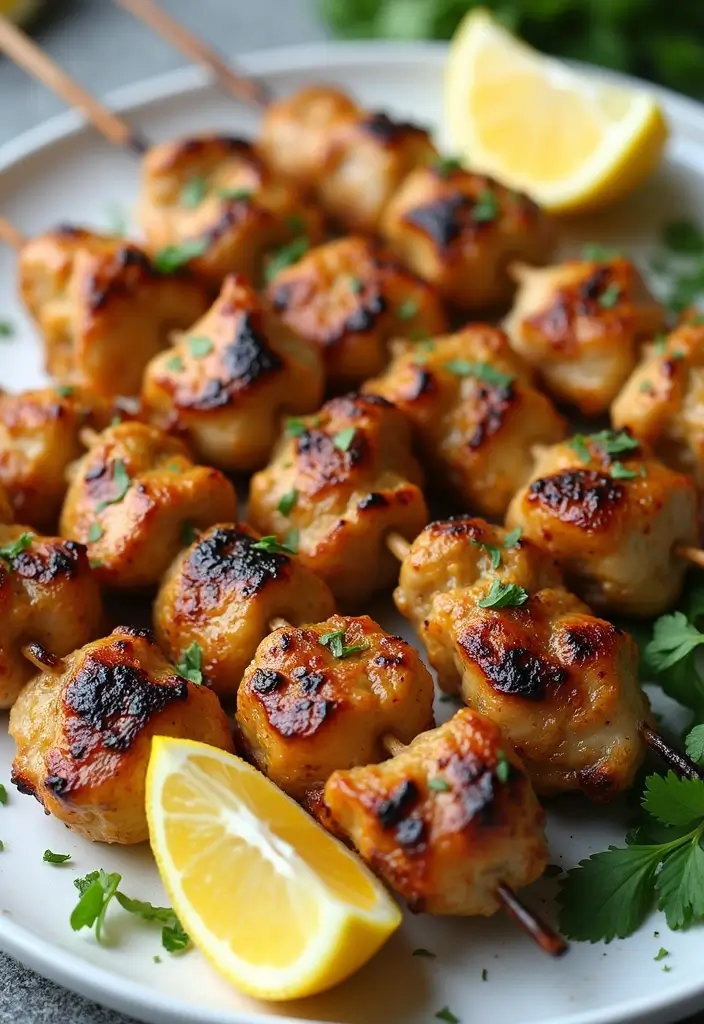 25 Low Carb Dairy Free Recipes That’ll Keep You Satisfied - 8. Greek Chicken Skewers