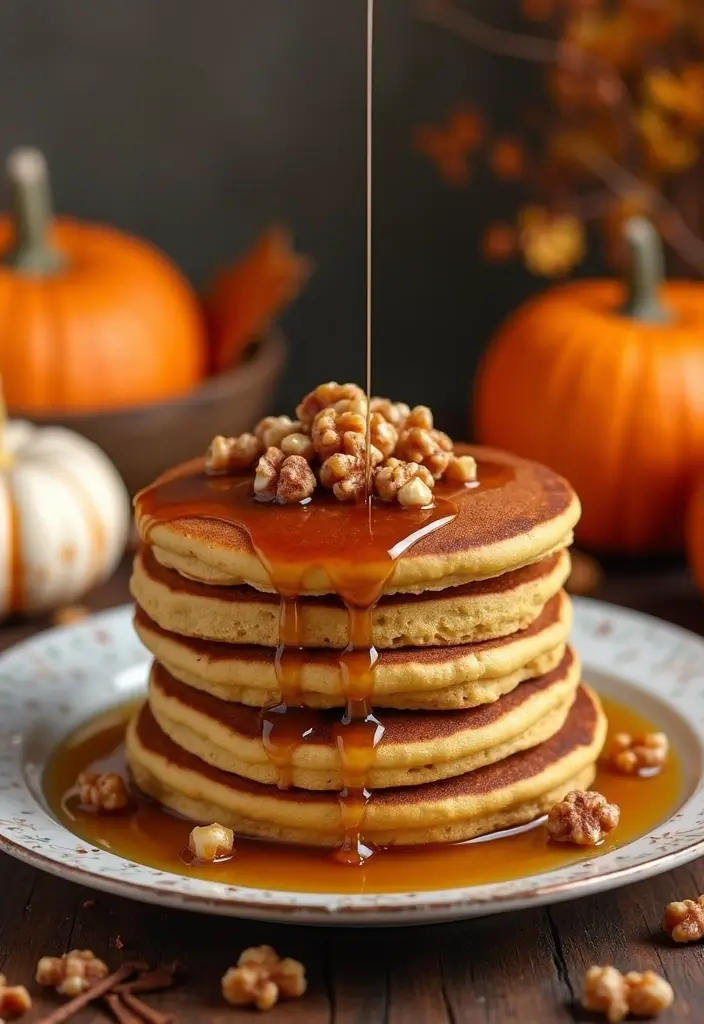 25 Nourishing Grain Free Dairy Free Recipes for Gut Health - 12. Pumpkin Spice Pancakes