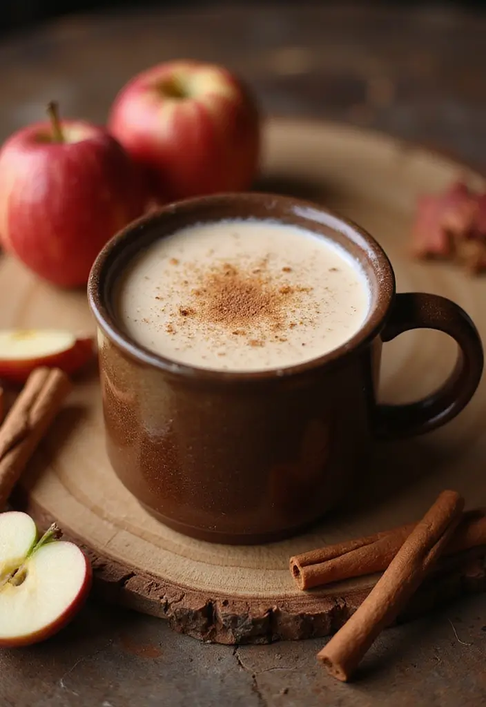 25 Refreshing Dairy Free Smoothie Recipes for Glowing Skin - 18. Apple Cinnamon Smoothie