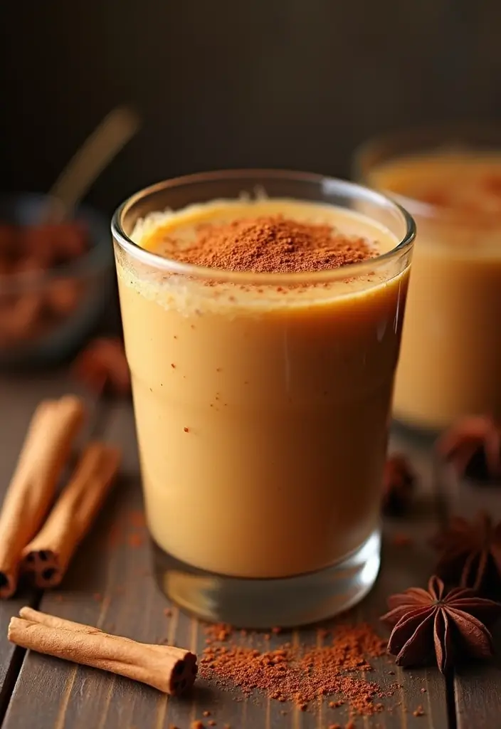 25 Refreshing Dairy Free Smoothie Recipes for Glowing Skin - 8. Spiced Chai Smoothie