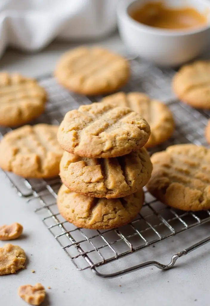 25 Simple Recipes That Are 100% Dairy Free and Delicious - 9. Vegan Peanut Butter Cookies