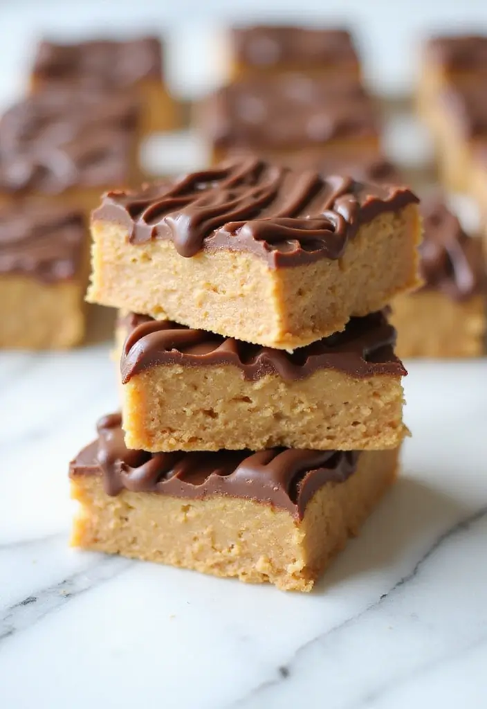 25 Vegan Dairy Free Gluten Free Recipes That Taste Incredible - 4. No-Bake Peanut Butter Bars