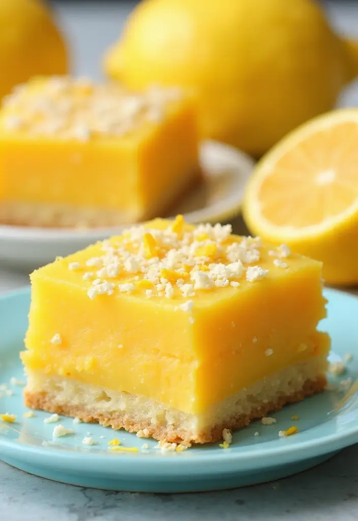 25 Vegan Dairy Free Gluten Free Recipes That Taste Incredible - 7. Vegan Lemon Bars