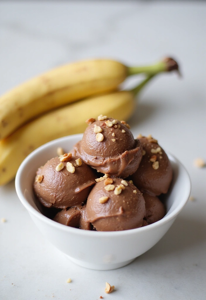 25 Vegan Dairy Free Gluten Free Recipes That Taste Incredible - 8. Chocolate Banana Nice Cream