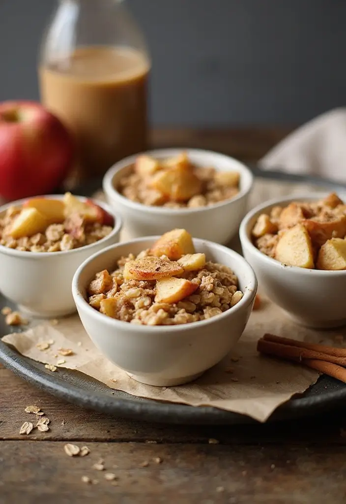 25 Vegan Dairy Free Gluten Free Recipes That Taste Incredible - 9. Apple Cinnamon Oatmeal Cups