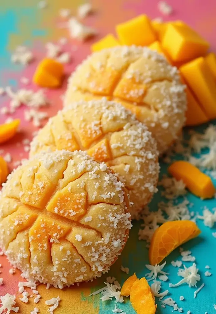 27 Chewy & Gooey Gluten Free Dairy Free Cookie Recipes - 13. Tropical Mango Coconut Cookies