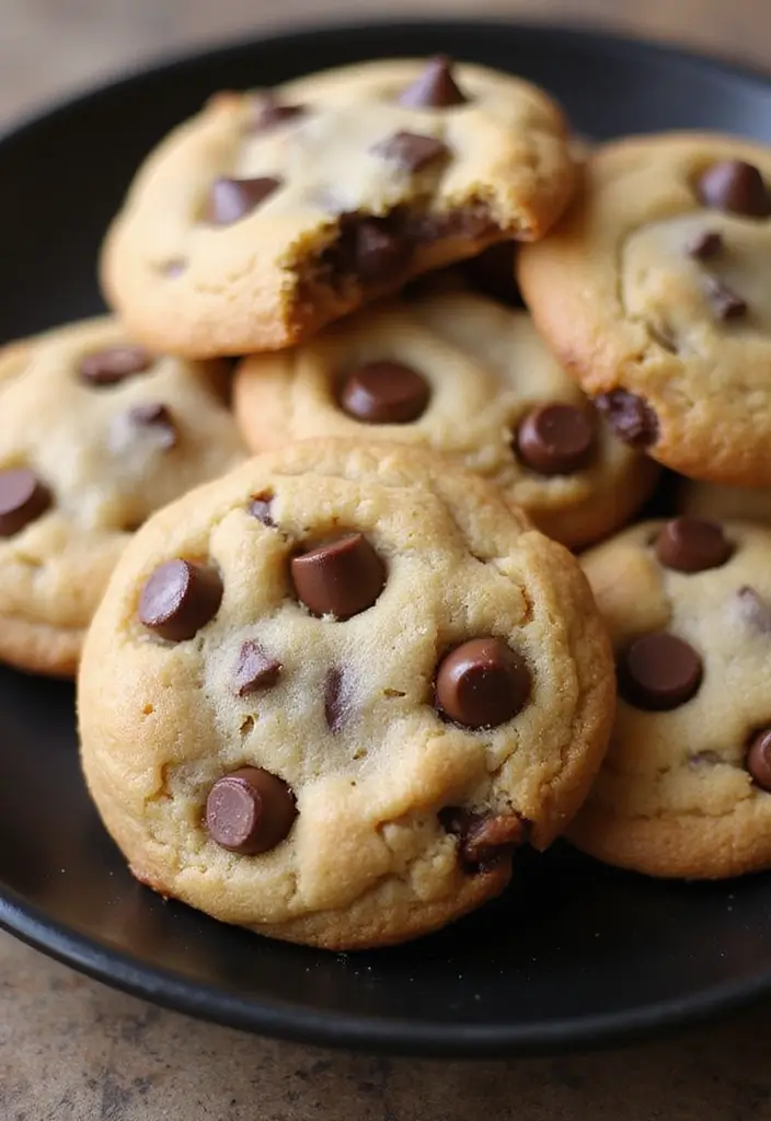 27 Chewy & Gooey Gluten Free Dairy Free Cookie Recipes - 14. Double Chocolate Chip Cookies