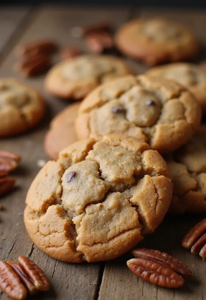 27 Chewy & Gooey Gluten Free Dairy Free Cookie Recipes - 21. Maple Pecan Cookies