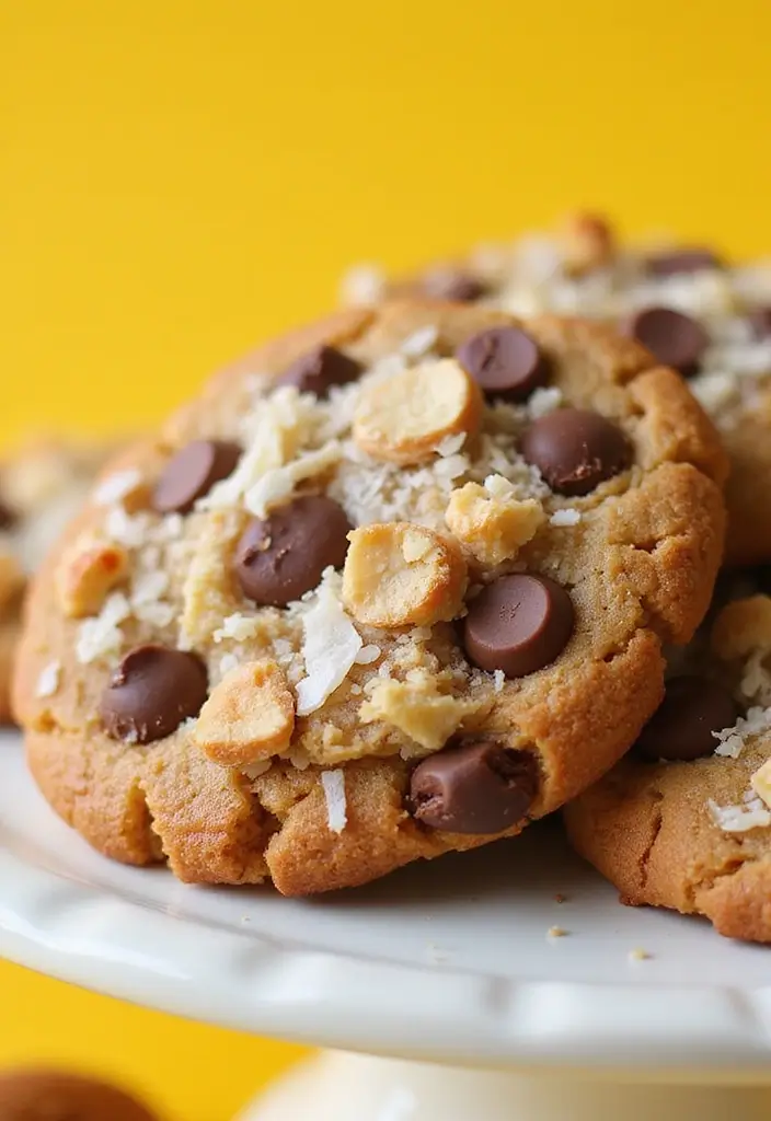 27 Chewy & Gooey Gluten Free Dairy Free Cookie Recipes - 4. Almond Joy Cookies