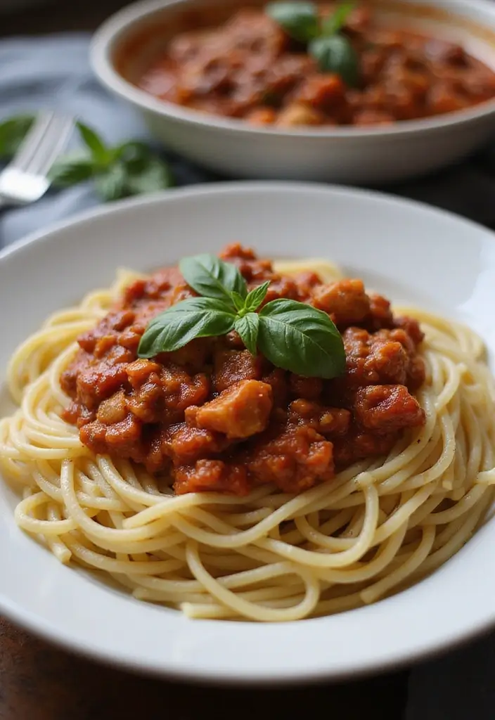 27 Cozy Dairy Free Crockpot Recipes for Effortless Dinners - 13. Vegan Bolognese Sauce