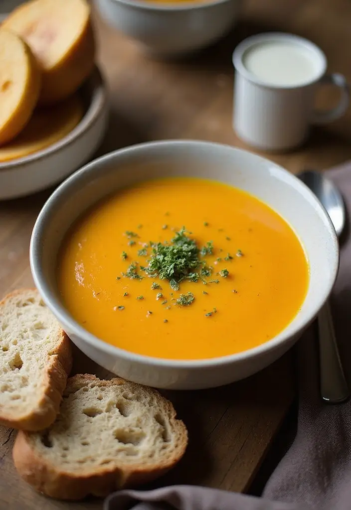 27 Cozy Dairy Free Crockpot Recipes for Effortless Dinners - 16. Creamy Butternut Squash Soup