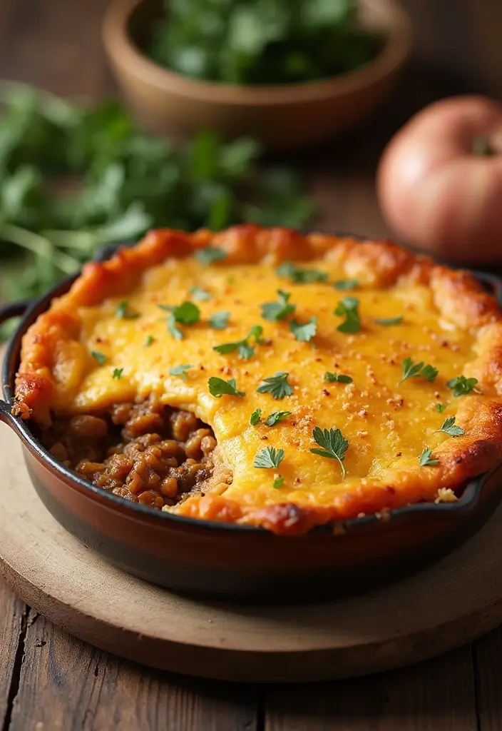 27 Cozy Dairy Free Crockpot Recipes for Effortless Dinners - 17. Vegan Sweet Potato Shepherd’s Pie