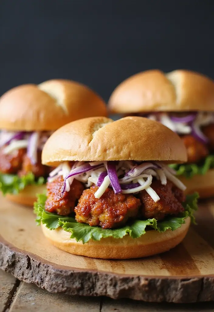 27 Cozy Dairy Free Crockpot Recipes for Effortless Dinners - 19. BBQ Cauliflower Sandwiches
