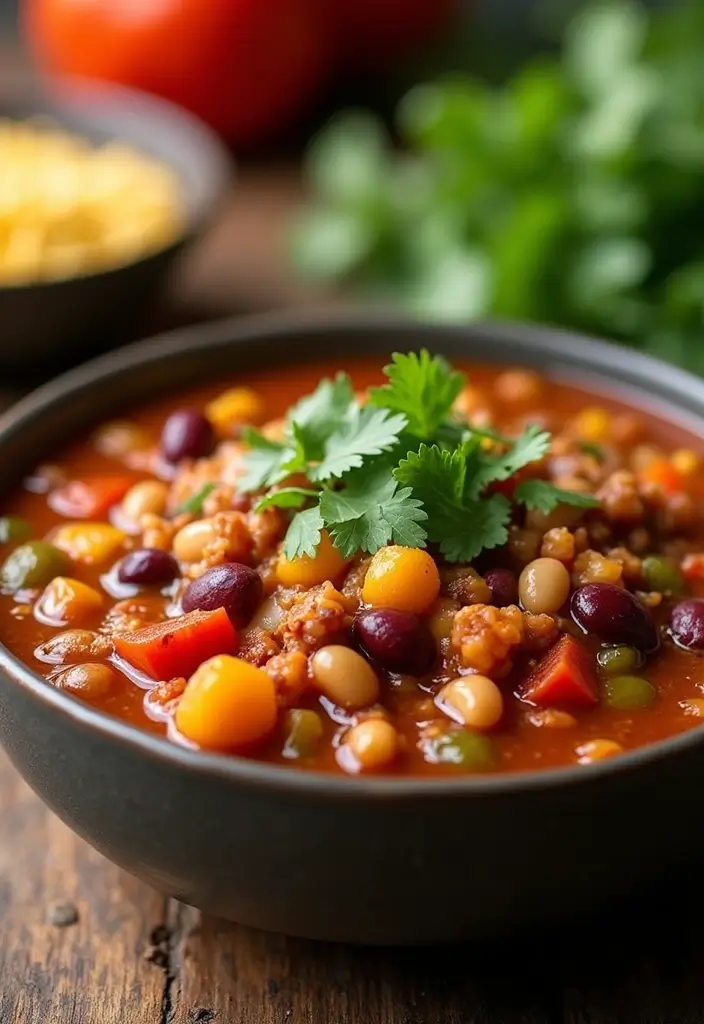 27 Cozy Dairy Free Crockpot Recipes for Effortless Dinners - 2. Hearty Vegan Chili