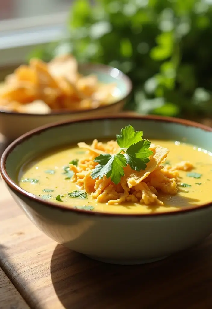 27 Cozy Dairy Free Crockpot Recipes for Effortless Dinners - 21. Creamy Avocado Tortilla Soup