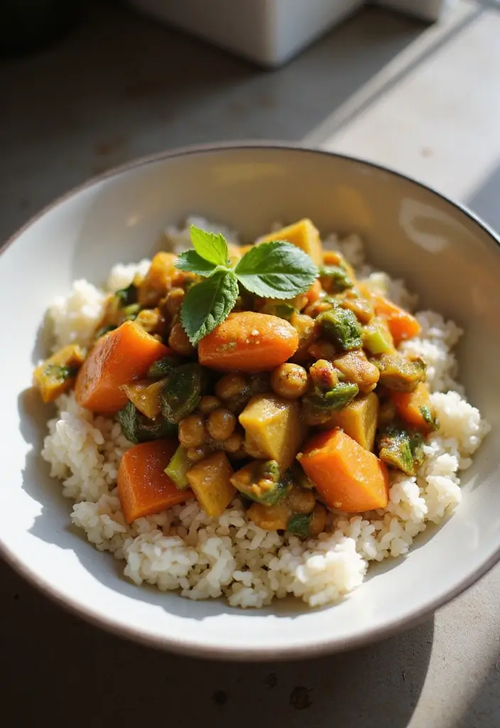 27 Cozy Dairy Free Crockpot Recipes for Effortless Dinners - 4. Spicy Coconut Curry Lentils