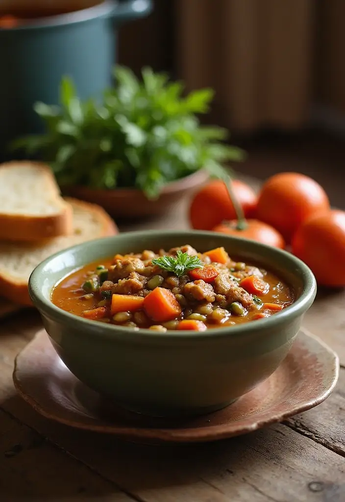 27 Cozy Dairy Free Crockpot Recipes for Effortless Dinners - 7. Lentil Vegetable Stew