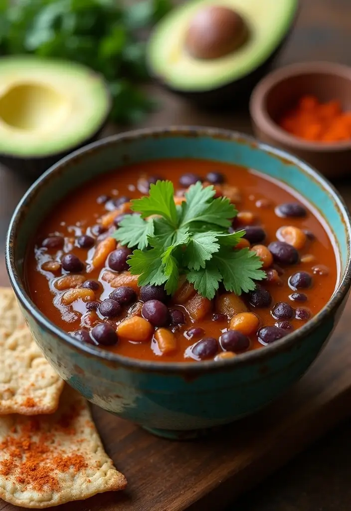 27 Cozy Dairy Free Soup Recipes for Chilly Days - 5. Spicy Black Bean Soup