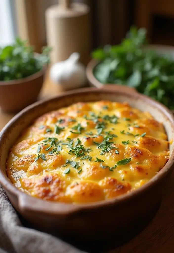 27 Creamy Dairy Free Casserole Recipes That Comfort the Soul - 27. Creamy Garlic Vegan Potato Casserole