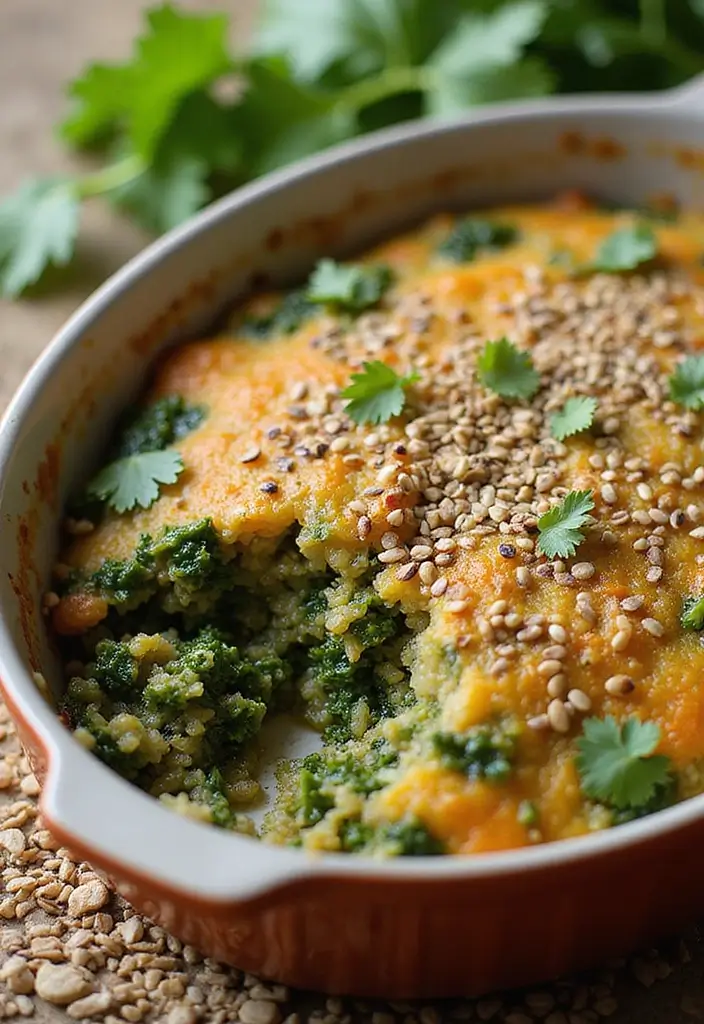 27 Creamy Dairy Free Casserole Recipes That Comfort the Soul - 5. Quinoa and Kale Protein-Packed Casserole