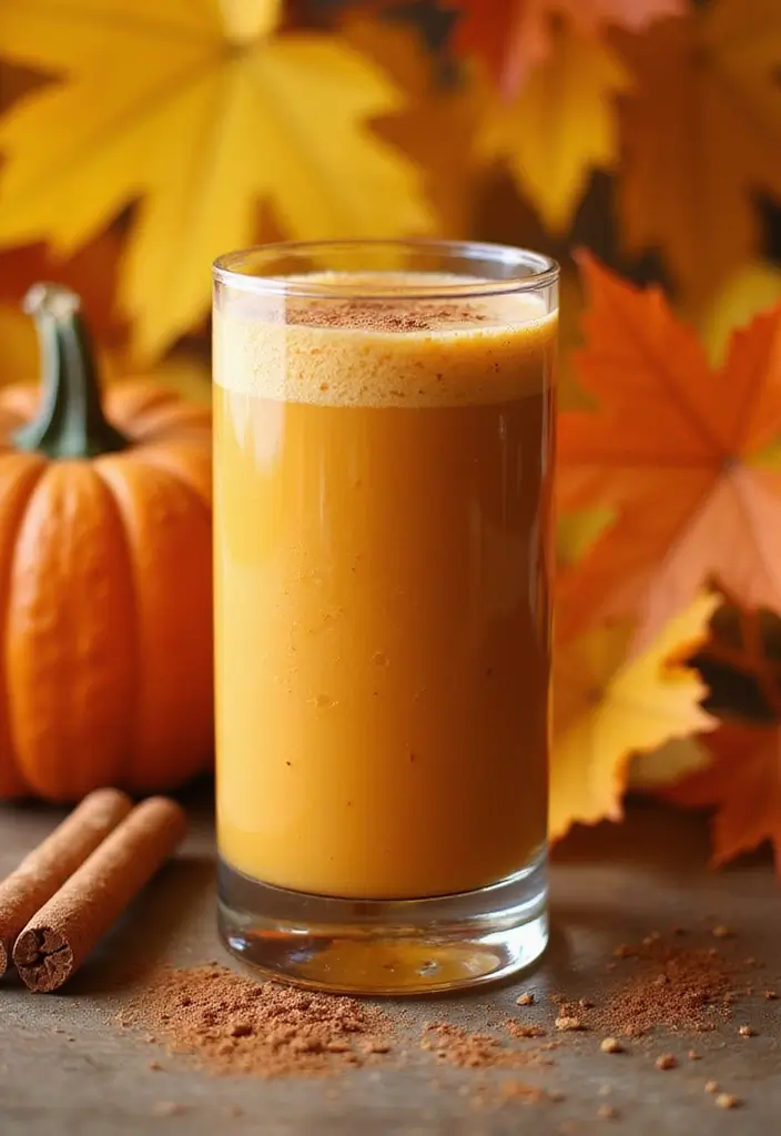 27 Dairy Free Pumpkin Recipes You’ll Want All Autumn - 12. Pumpkin Spice Smoothie